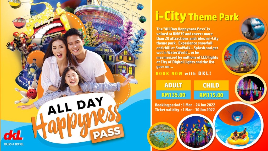 Ticket price theme park icity Top 17