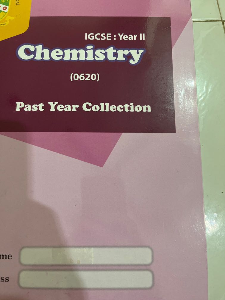Igcse chemistry past year papers collection 0620 hobbies toys