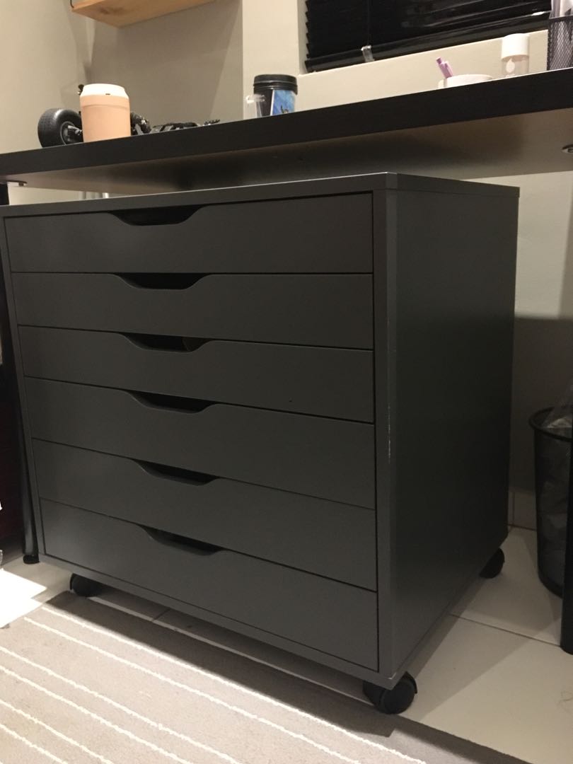 Ikea Alex Drawer with caster, Furniture & Home Living, Furniture