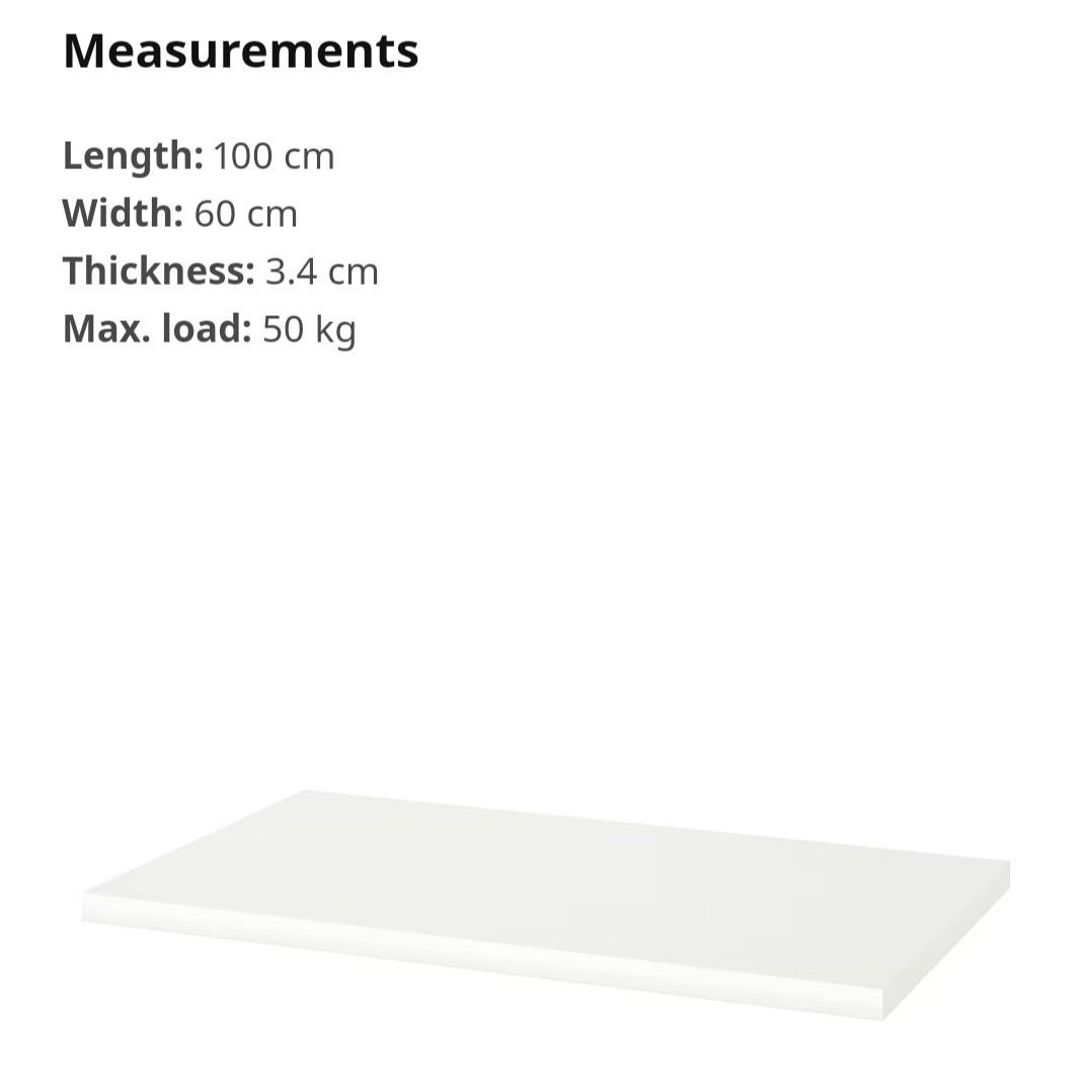 IKEA LINNMON Table Top, Furniture & Home Living, Furniture, Tables