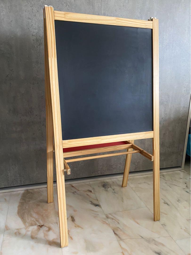 IKEA MALA Easel whiteboard blackboard, Babies & Kids, Baby Nursery