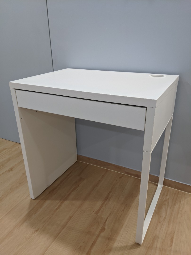 IKEA Micke study table with drawer, Furniture & Home Living, Furniture