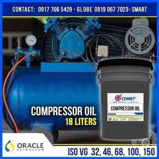 Industrial Grade Compressor Oil ISO VG 32 46 68 100 150 PAIL 18L COMET