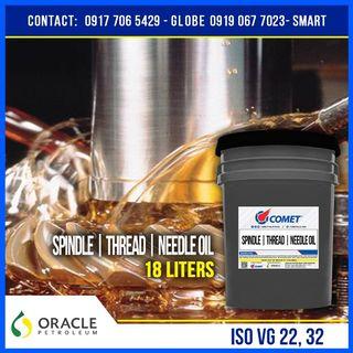 Industrial Thread Oil_White Spindle_Needle Oil  PAIL 18L