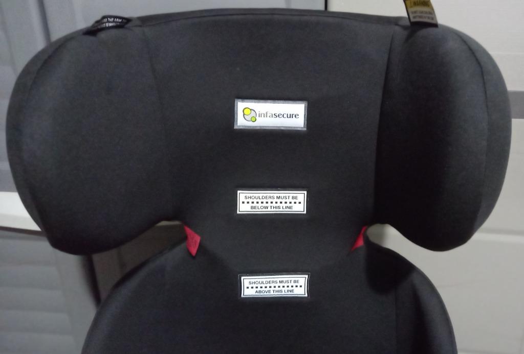 Infasecure folding booster store