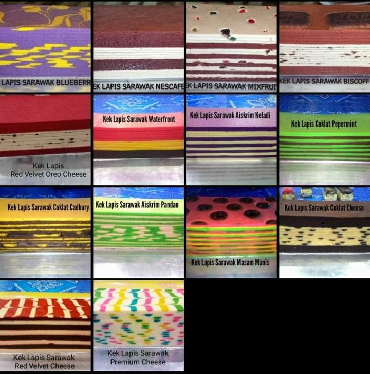 Kek Lapis Sarawak Food Drinks Homemade Bakes On Carousell