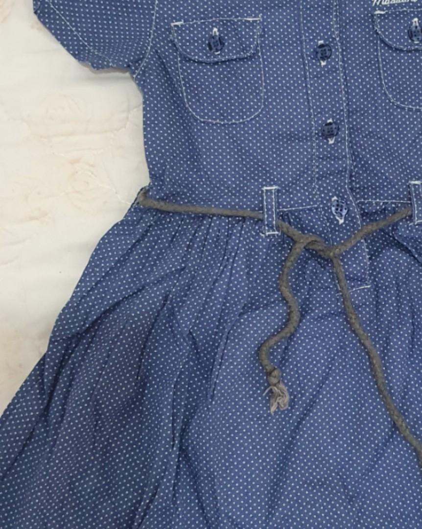 Kid's Casual Dress (Category: Babies & Kids Fashion) located in Muntinlupa City. Submitted by mildz9 (Listing ID 1146410553, Image 1). Description: Cute Dress for kids Best Fit for 1-2y/o mossimo brand.
