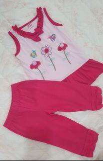 Kid's Pink Terno