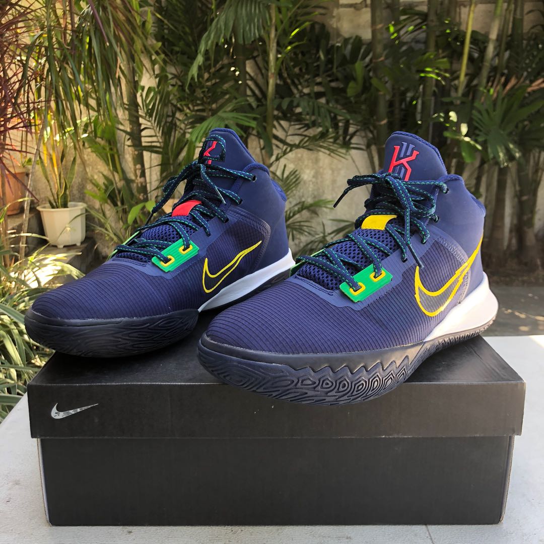 Kyrie 4 blue and yellow shop