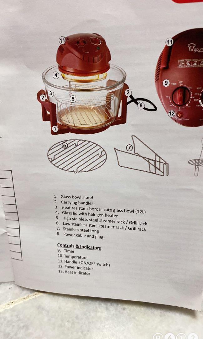 La Gourmet Turbo Roaster, Furniture & Home Living, Kitchenware