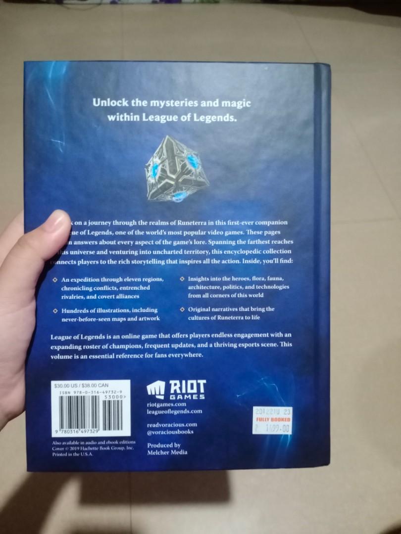 League Of Legends : Realms of Runeterra Book, Hobbies & Toys, Books ...
