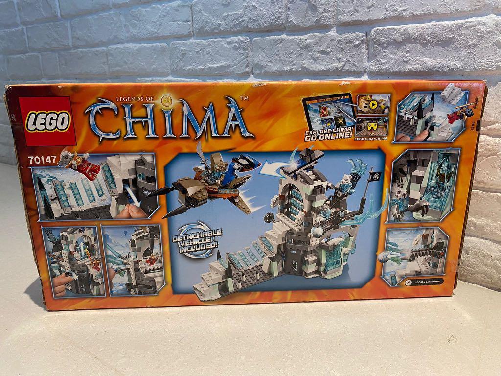 Lego chima sir outlet fangar's ice fortress