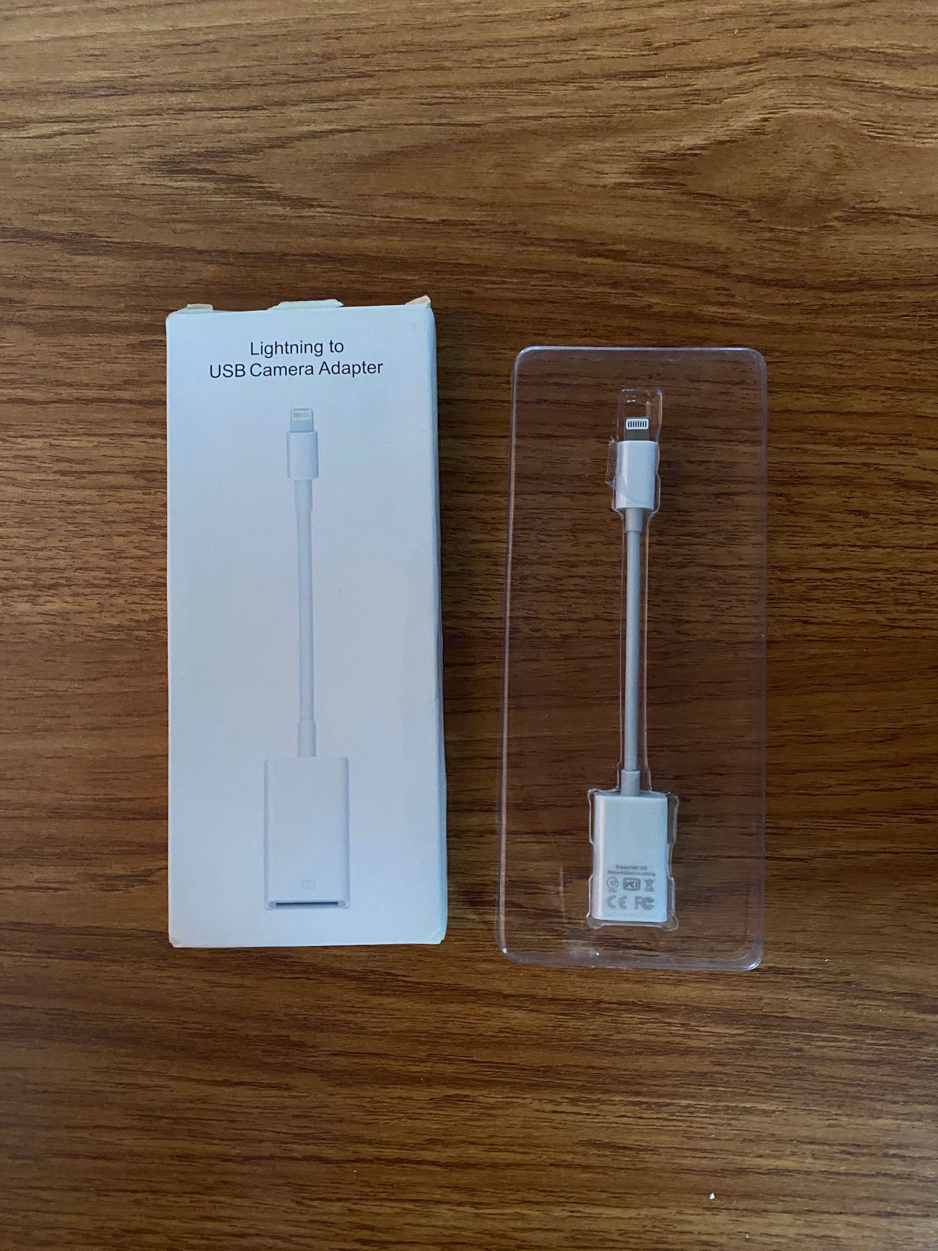 Lightning till usb-kameraadapter