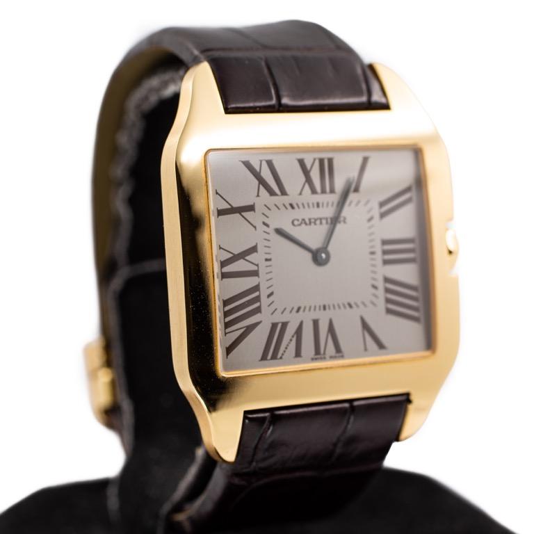 Like New Cartier Santos Dumont in 18k Rose Gold Ref 2650