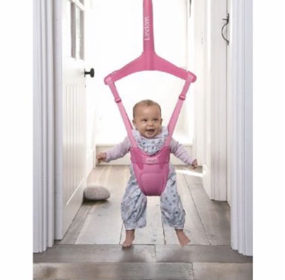 Lindam door top bouncer age