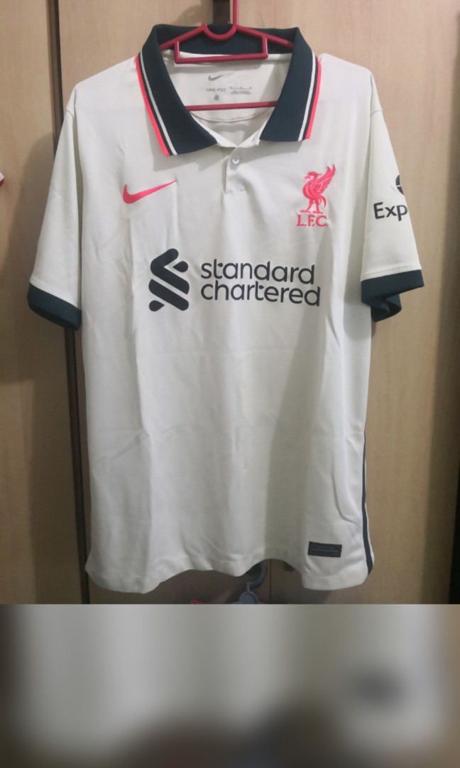 Liverpool Away Kit 21/22, Men's Fashion, Tops & Sets, Tshirts & Polo ...