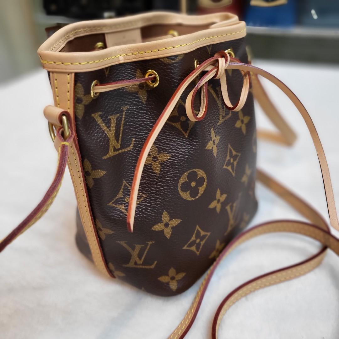 Louis Vuitton 2020 pre-owned Nano Noe Drawstring Crossbody Bag