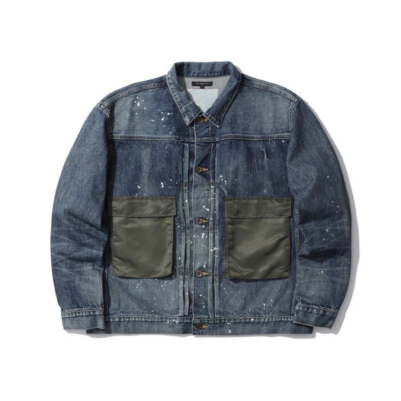 Madness cargo pocket denim jacket discount