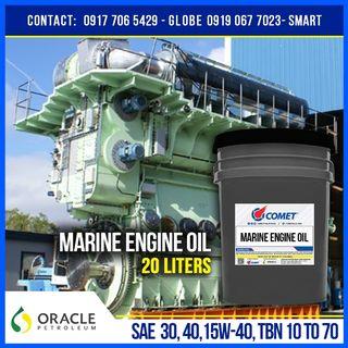 Marine Engine Oil  SAE 30 and 40 API CF  TBN 12 20 30 40  PAIL 20L