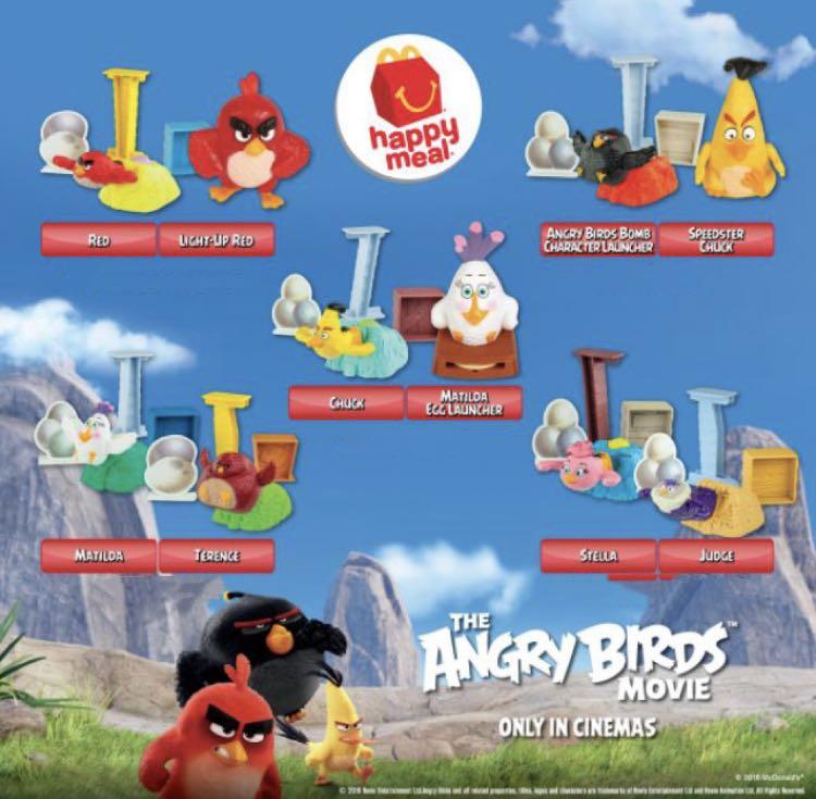 Newly Licensed Angry Birds Toys Playsets Build N Launch
