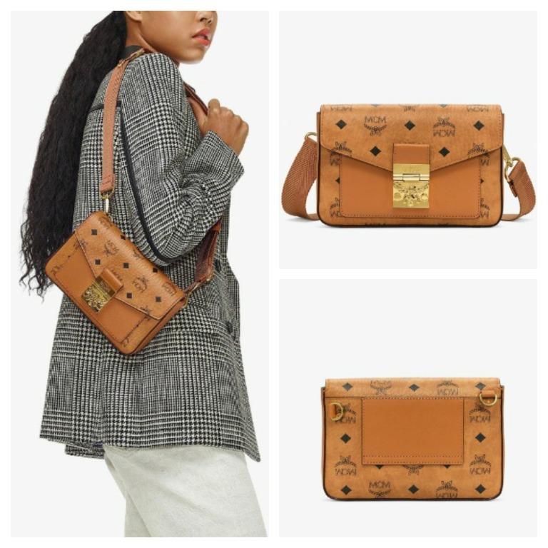 MCM Millie Small Crossbody Bag - Brown