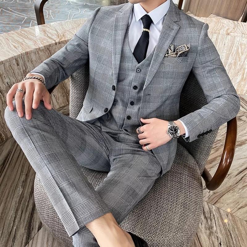 Selected Suit jacket discount 57% Gray 50                  EU MEN FASHION Suits & Sets Elegant 