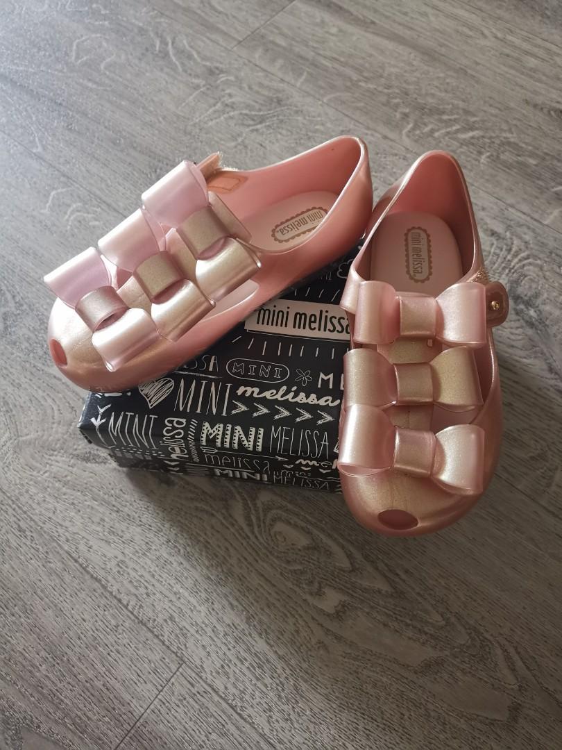 Mini Melissa Triple bow Babies Kids Babies Kids Fashion on