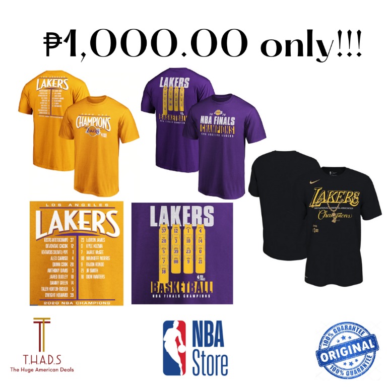 Los Angeles Lakers Fanatics Branded 17-Time NBA Finals Champions Always  Prepared T-Shirt - Gold