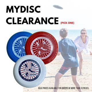 [NEW] Clearance Ultimate Frisbee Disc 175g MyDisc