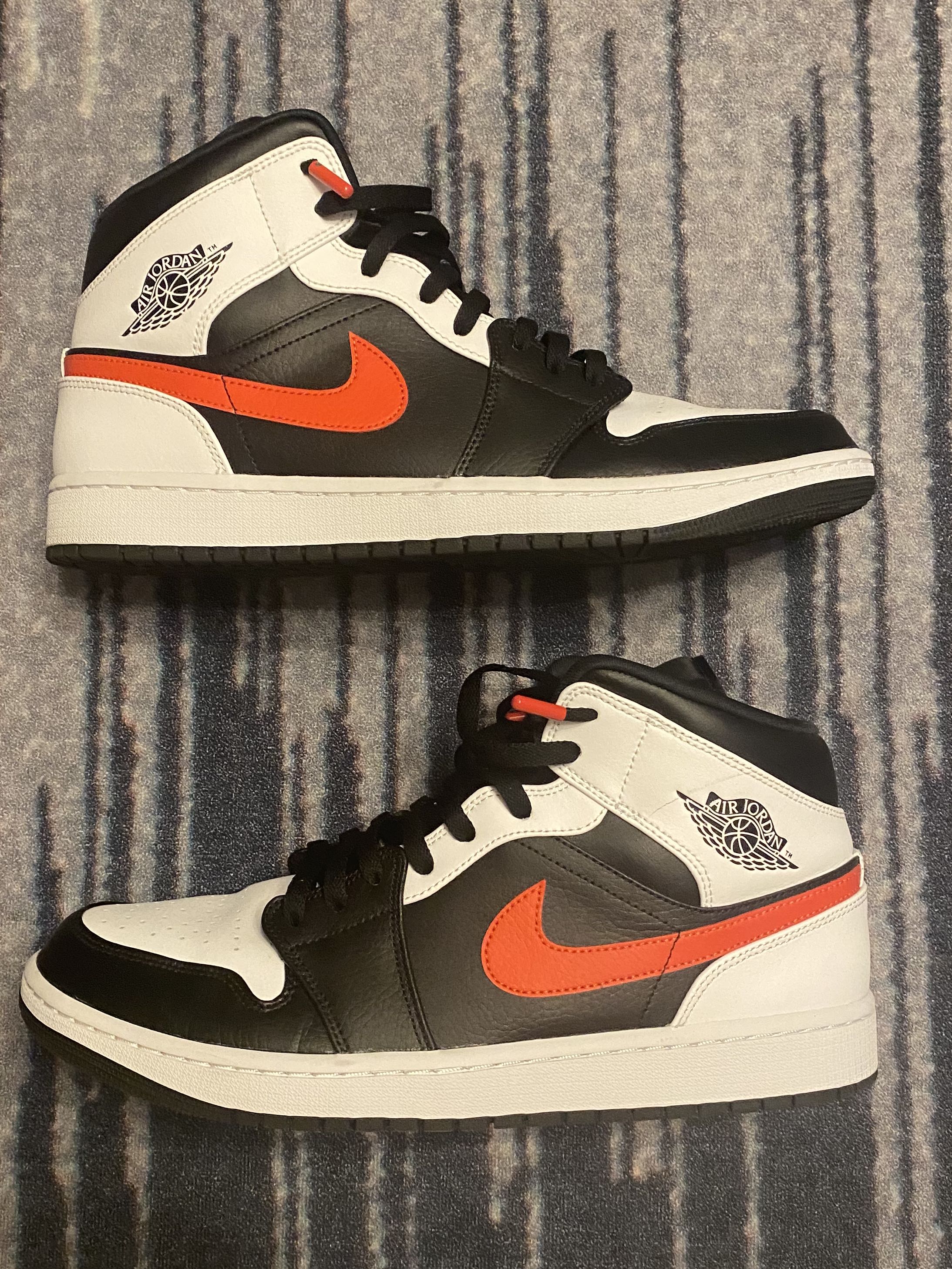 Nike Air Jordan 1 Mid Chile Red, Men's Fashion, Footwear, Sneakers on