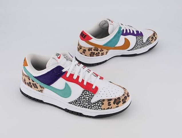 Nike dunk low Patchwork 6.5w, Men's Fashion, Footwear, Sneakers on Carousell