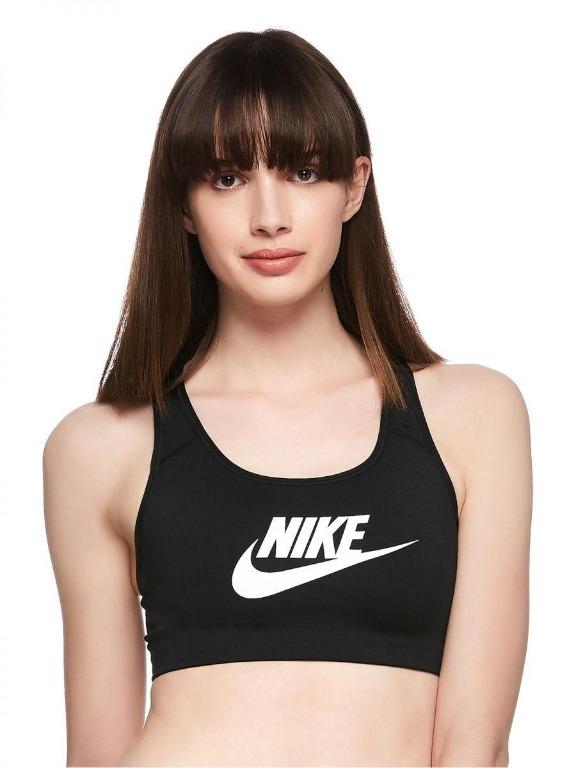 Nike Swoosh Futura Sports Bra Womens Fashion Activewear On Carousell 