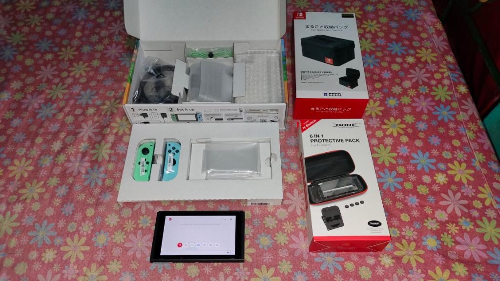 Nintendo Switch V2 ACNL Special Edition, Video Gaming, Video Game ...