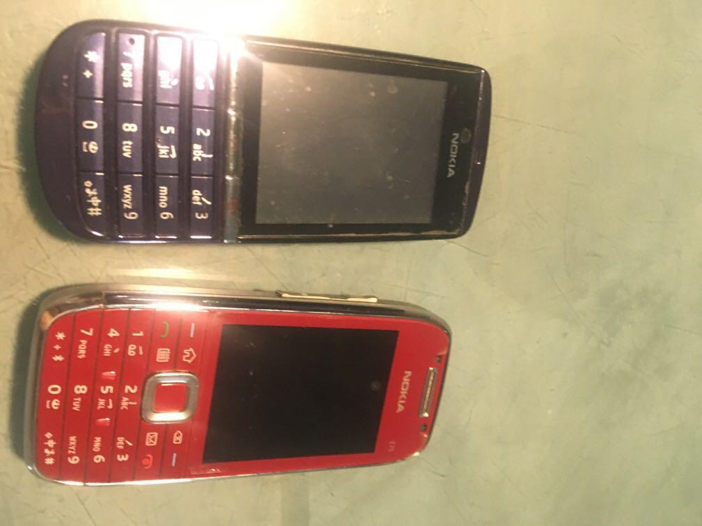 Nokia E75 (Category: Early Generation Mobile Phones) located in Singapore. Submitted by buching (Listing ID 1146504010, Image 3). Description: Left: model 300 20$. (Sold) Right: model E75 40$ Both are fully working and with original battery/charger ..