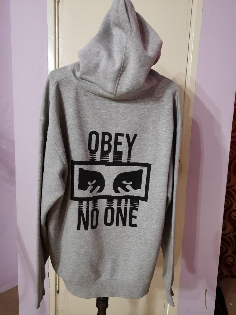 Obey no one hoodie top