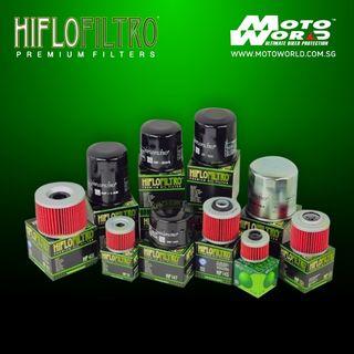 OEM Motorcycle Oil Filters by Hiflo (UK Brand)