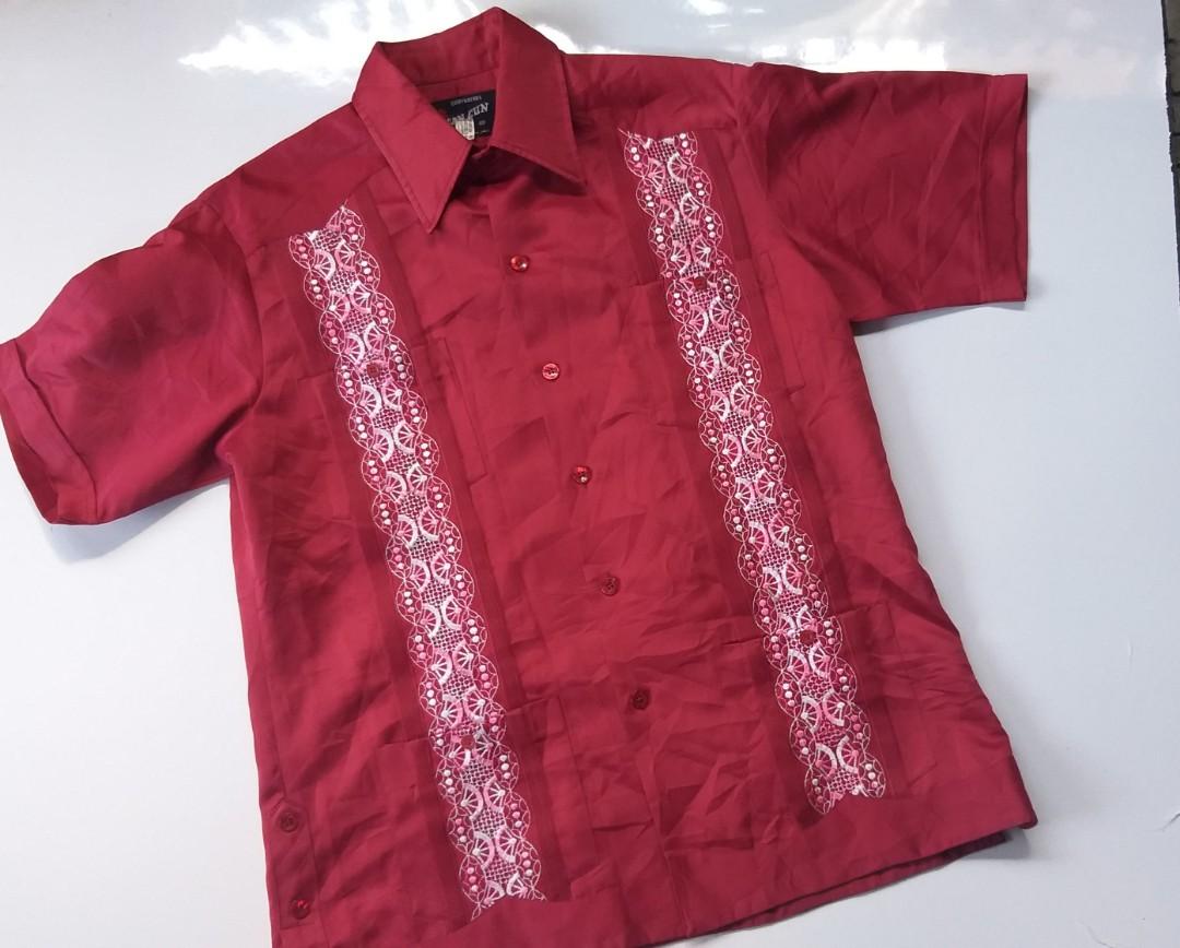 ORIGINAL GUAYABERA SHIRT, Men's Fashion, Tops & Sets, Formal Shirts on ...