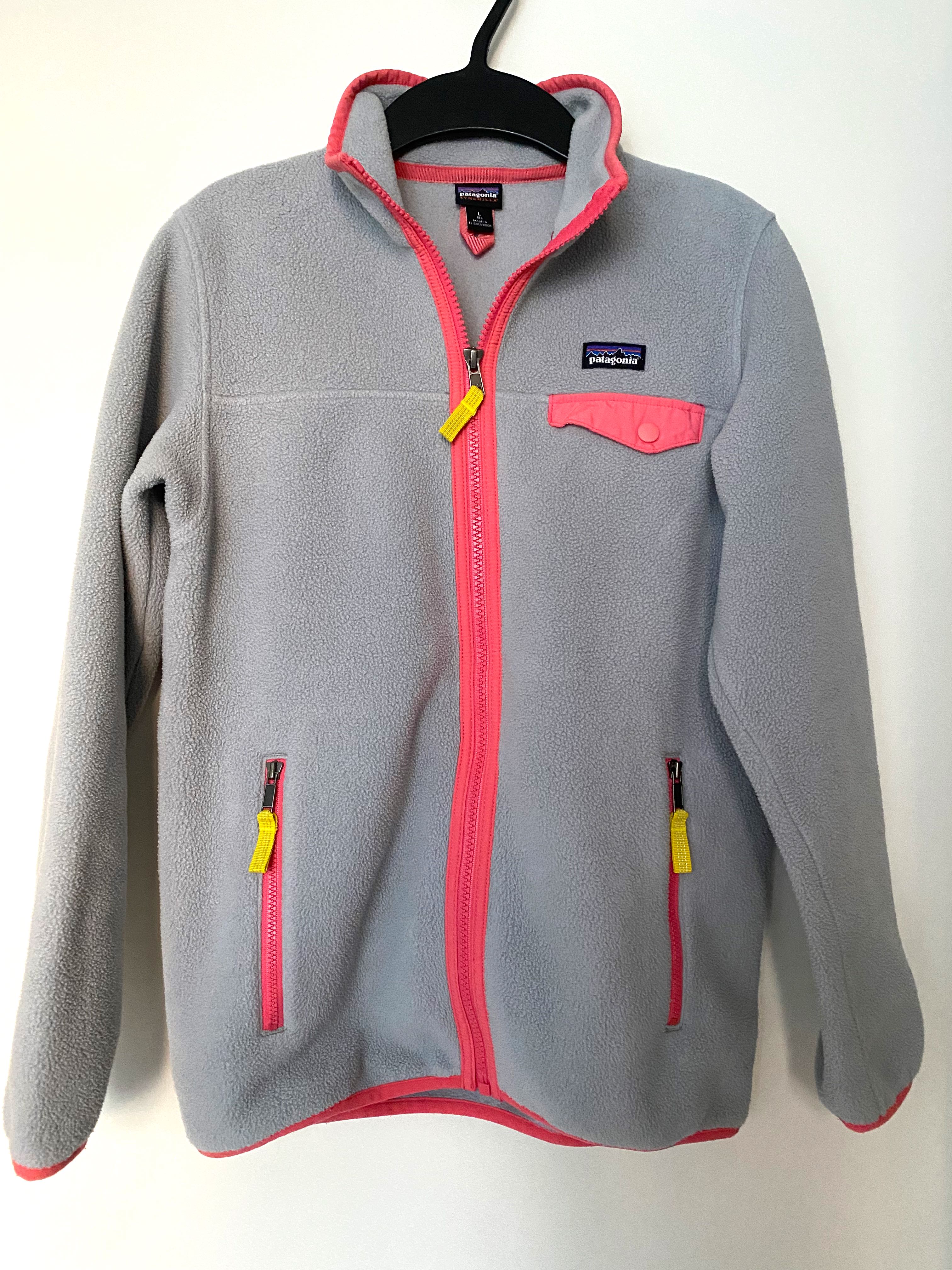 Patagonia Kids Fleece Jacket Size L 