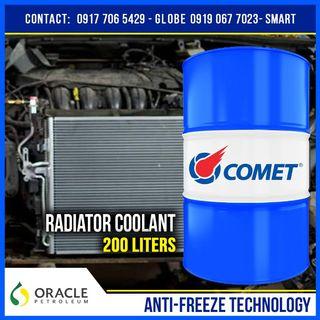 Premixed Anti Freeze System Radiator Coolant DRUM 200L COMET