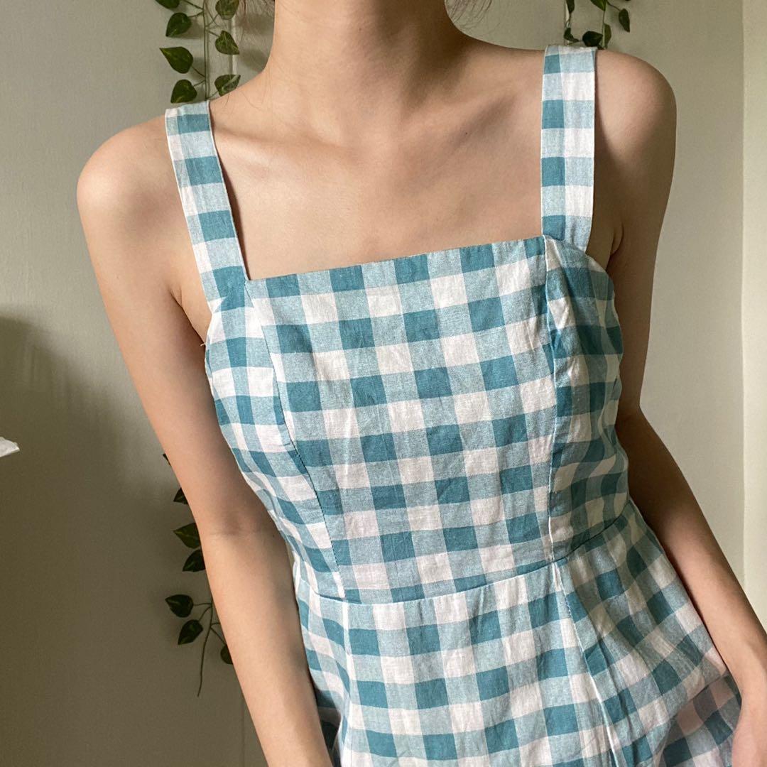 Gingham sale dress primark