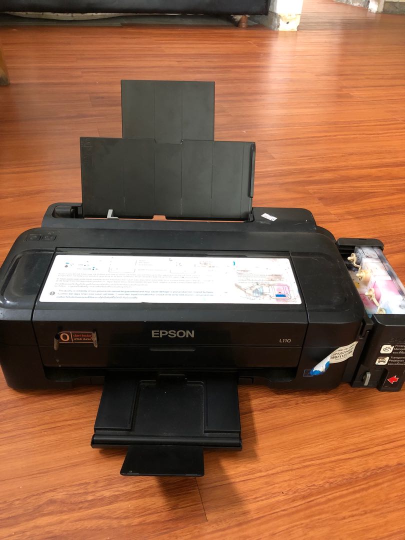 Printer Epson L110 Second Murah Elektronik Bagian Komputer And Aksesoris Di Carousell 0056