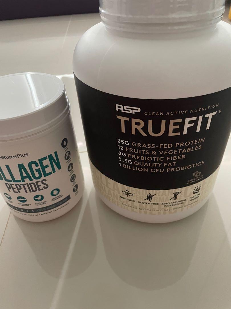 Protein Powder truefit meal replacement , collagen peptides, Health