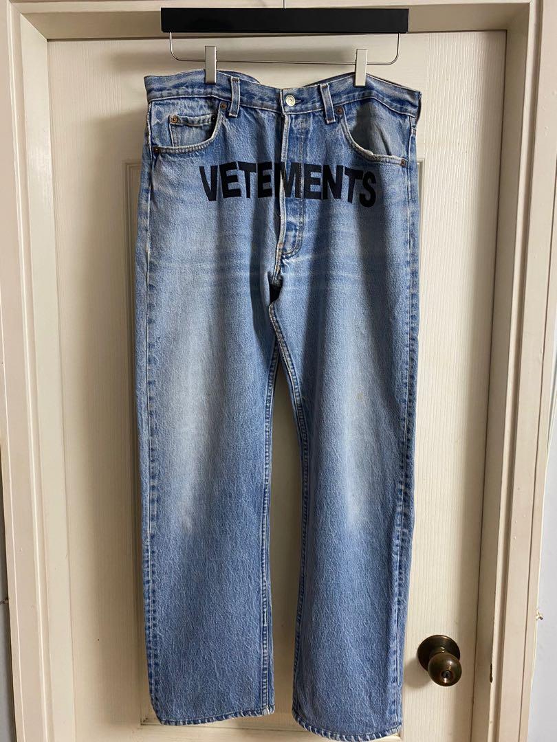 Vetements levis sale logo jeans