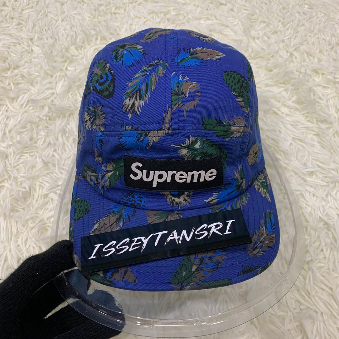 Supreme feathers camp sales cap