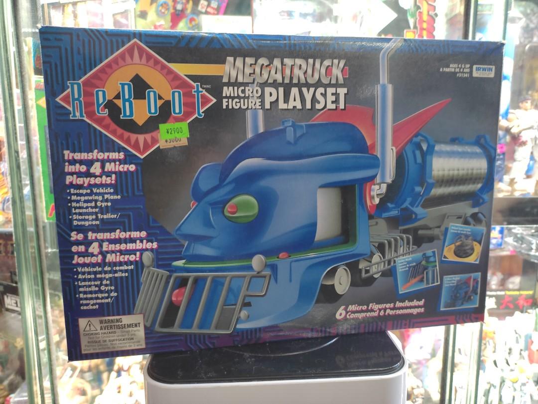 Reboot (Category: Action & Battle Toys) located in Manila. Submitted by borts (Listing ID 1146371868, Image 3). Description: reboot megatruck playset micro figure playset by irwin location:sampaloc manila.