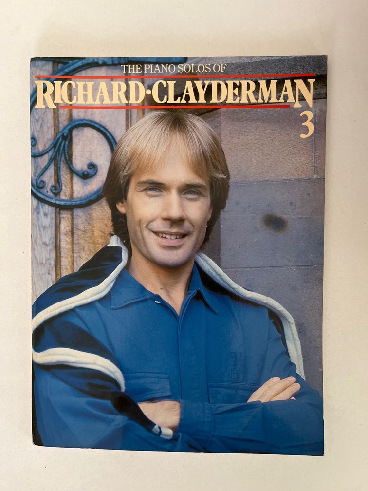 Richard Clayderman piano scores, Hobbies & Toys, Music & Media,