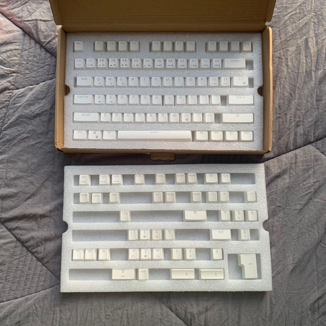 RK68 Mechanical Keyboard with Pudding Keycaps, Computers & Tech, Parts