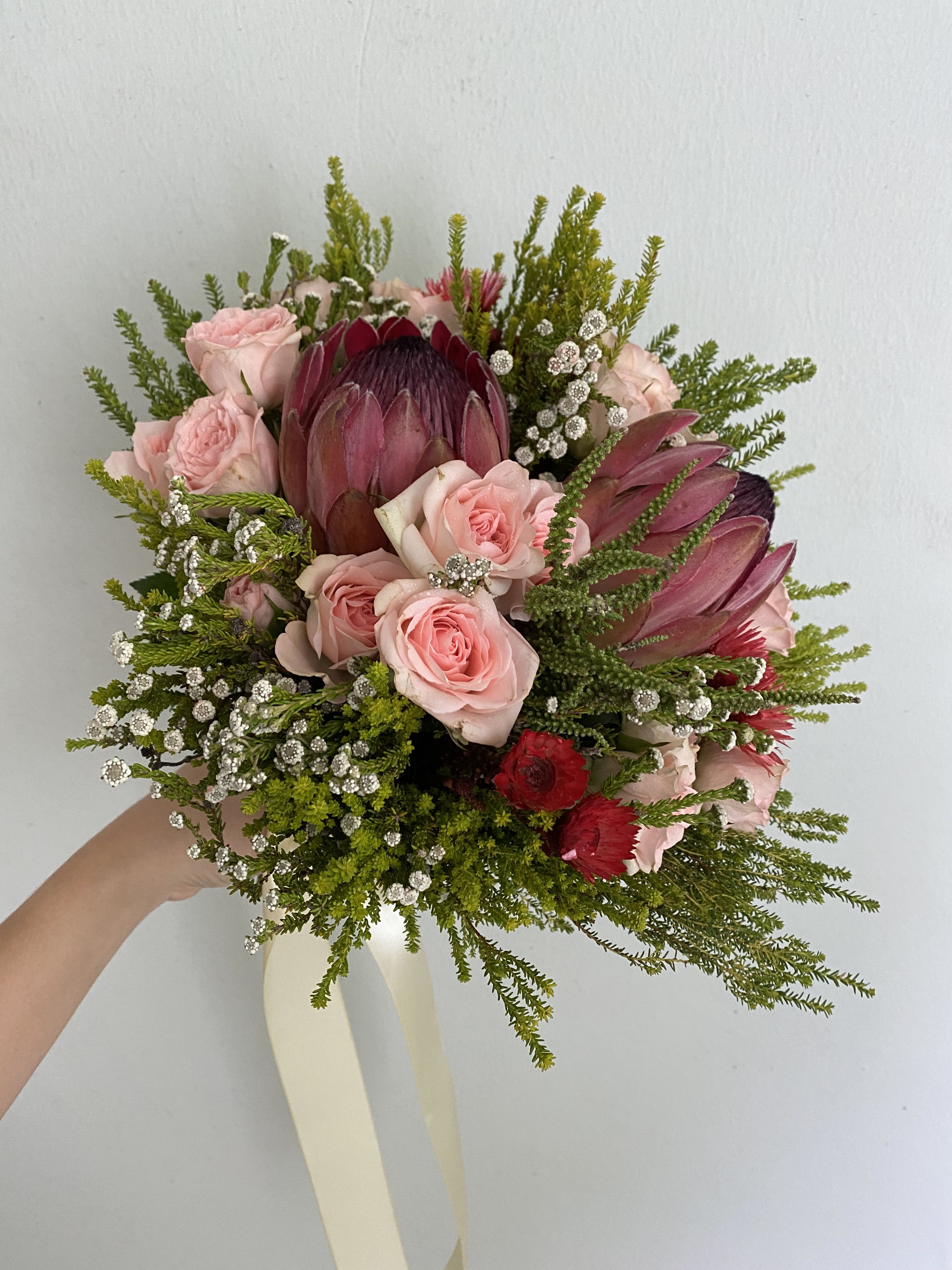 Rustic bridal bouquet // Engagement bouquet, Hobbies & Toys, Stationery