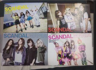 Scandal Band Official Fan Club photobook