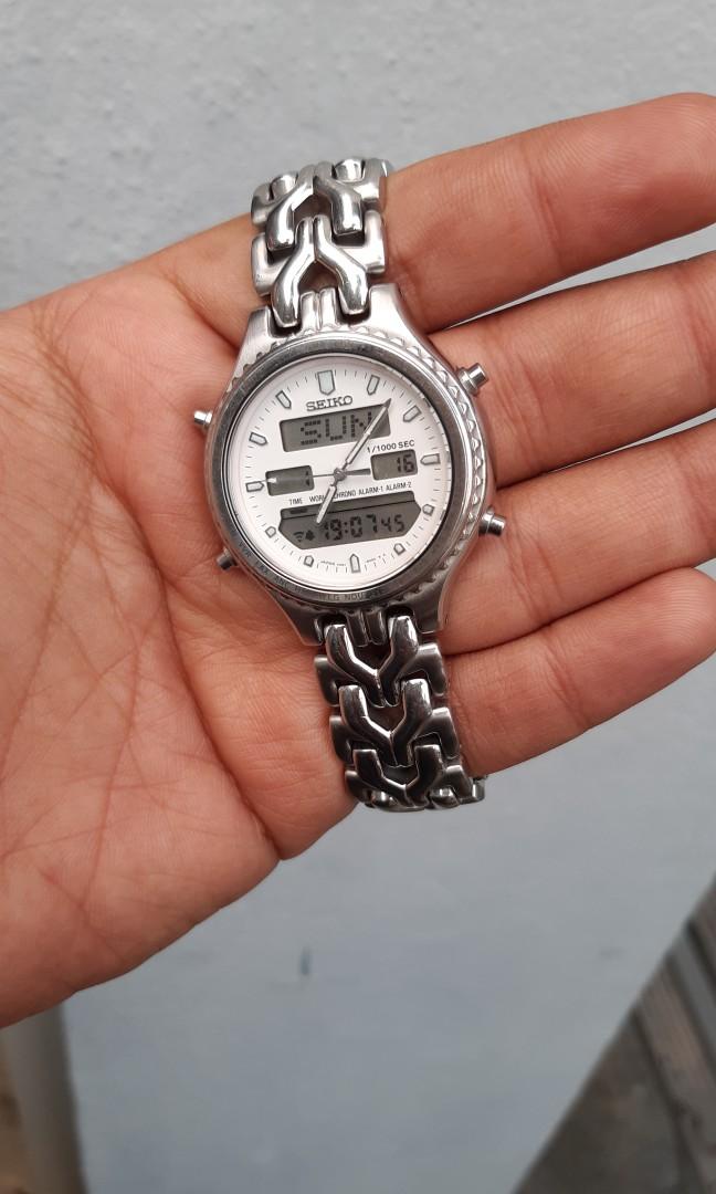 Seiko H021-8050 World Timer, Men's Fashion, Watches & Accessories, Watches  on Carousell